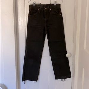 Black Wrangler Jeans